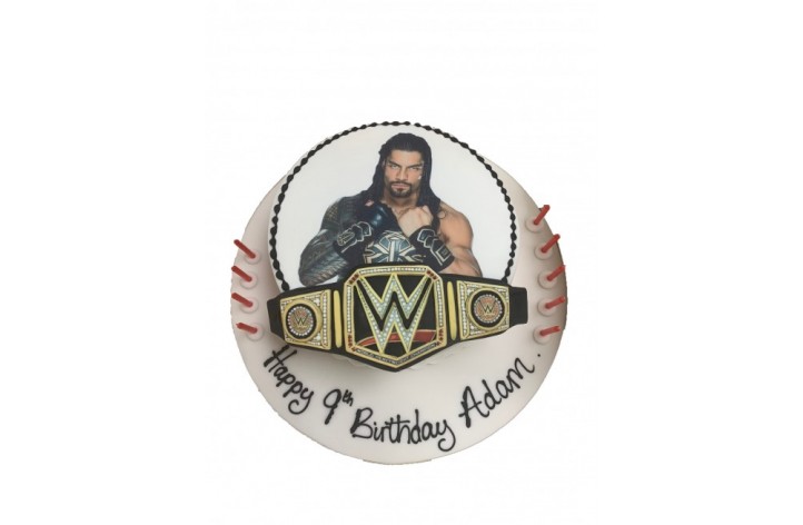 WWE Simple Cake